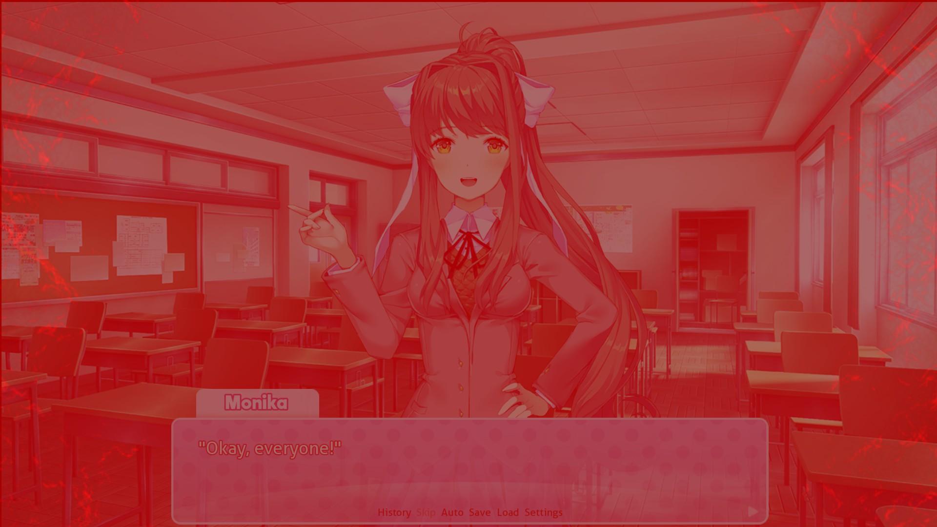 monika after story easter eggs
