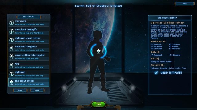 Star Traders: Frontiers - Scout Cutter: The Peaceful Warrior