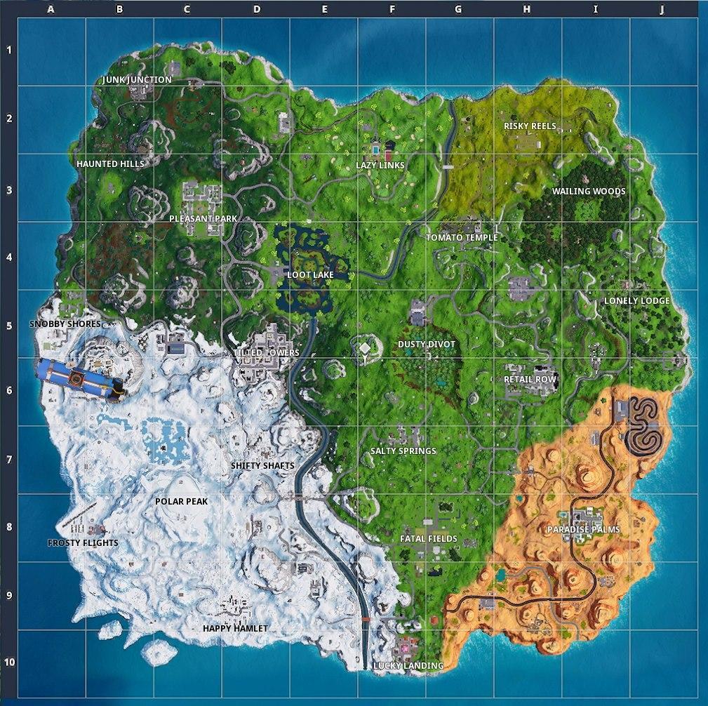 Fortnite Battle Royale All Chilly Gnome Locations Guide Season 7
