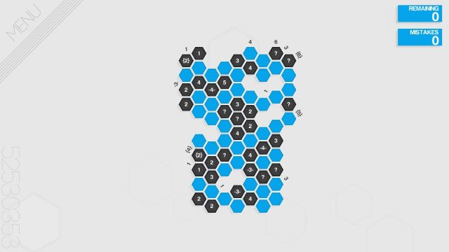 Hexcells Infinite - Fastest Puzzle for 60 Down 999,999,940 to Go Achievement
