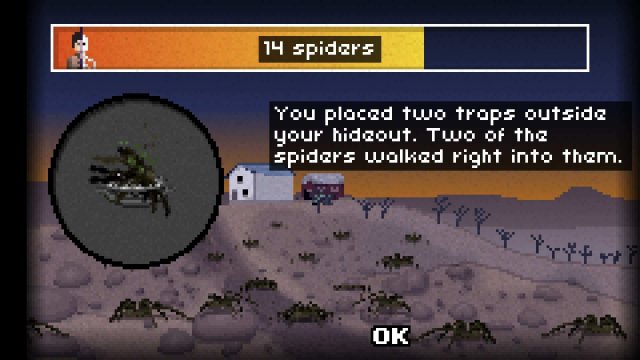 Don't Escape: 4 Days in a Wasteland - Day 1: Perfect Spiders (Arachnophobia)