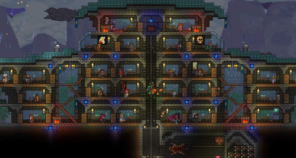 cool houses in terraria