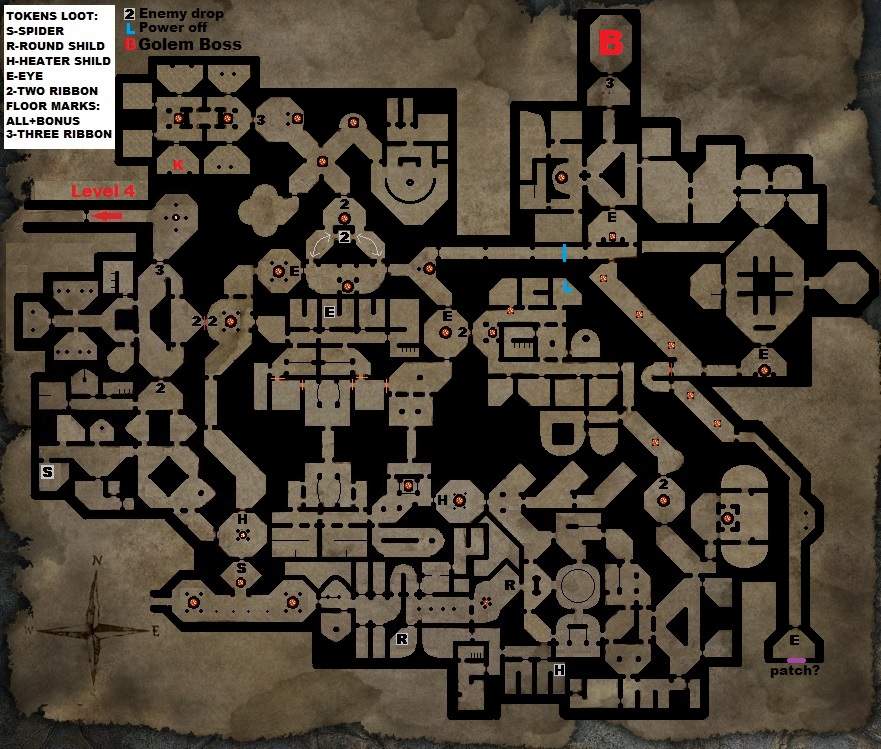 exanima map of first level