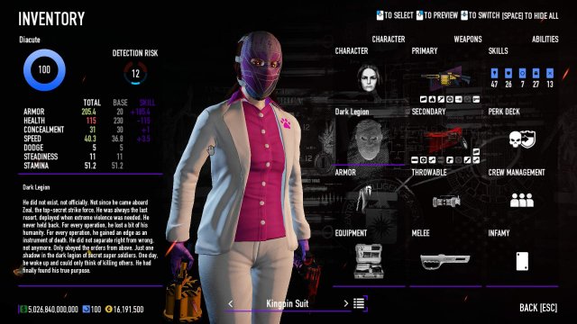 payday 2 trainer pirate perfection