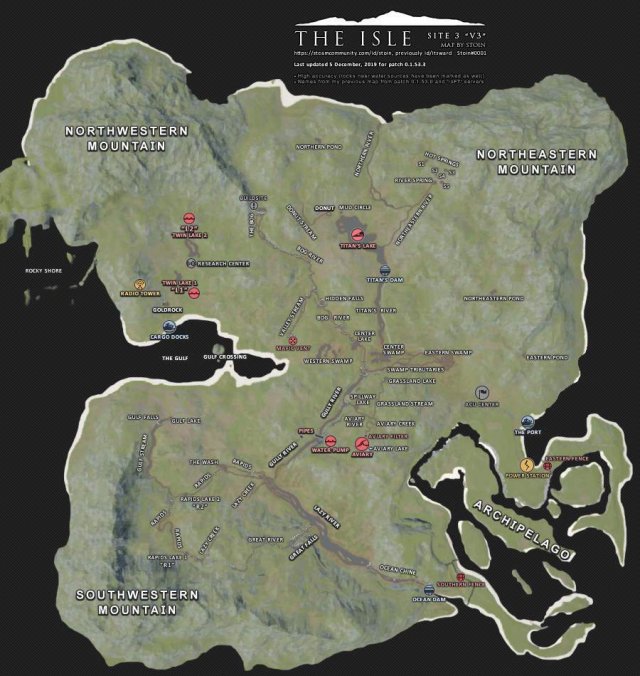 The Isle Interactive Map Calendar 2024