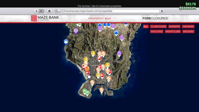 gta online all casino access points