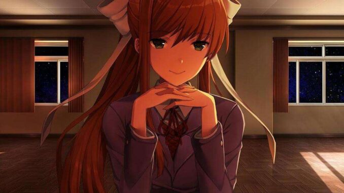 monika after story easter eggs