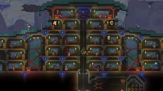 Terraria - Compact Housing Complex (All NPCs)