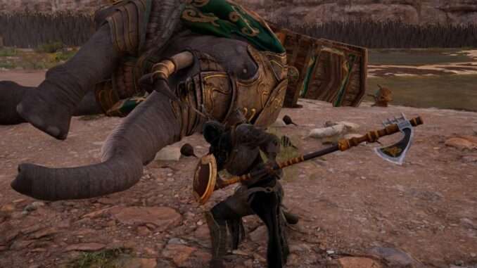 Assassin's Creed Origins - Defeat the Elephants Easy Way