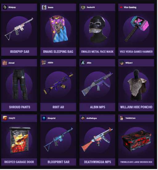 Rust All Twitch Drops 21
