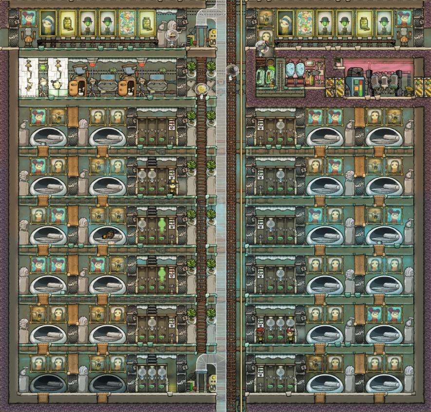 Oxygen Not Included 24 Dupes Core Base Blueprint IndieFAQ