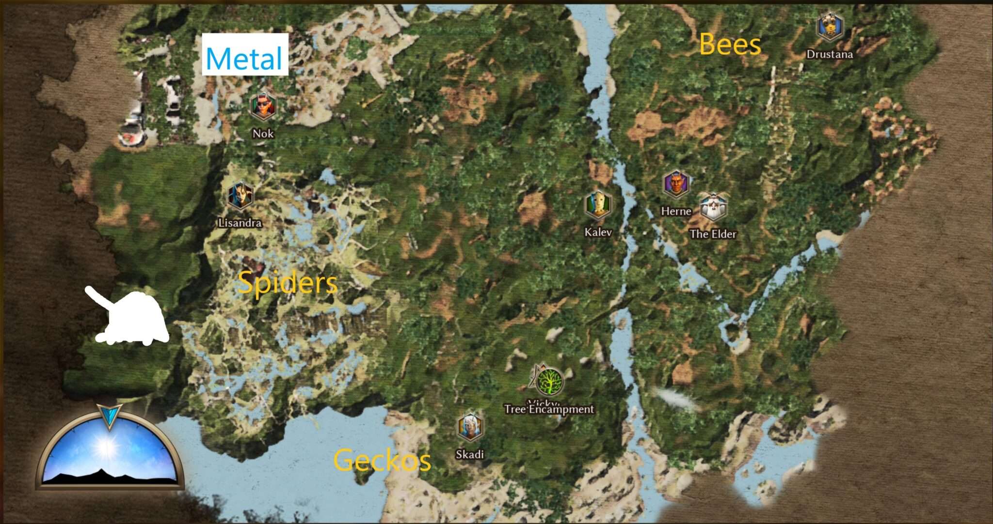 Smalland: Survive the Wilds - Where to Find Certain Resources (+ Map